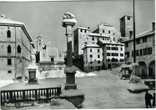 FELTRE BELLUNO Piazza Maggiore innevata
