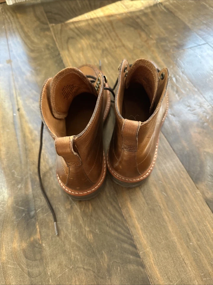 Botas J Crew Kenton Pacer para hombre botas Chromexcel suela vibrante talla 8 usadas Foto 2 de 4