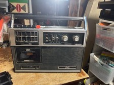 Vintage JVC 9425 AM/FM Radio Cassette Recorder Japan 1970's Tested