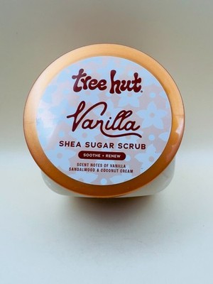 Tree Hut Shea Sugar Peeling Vanilla 530ml Hydrating Body Scrub Pflege *NEU*