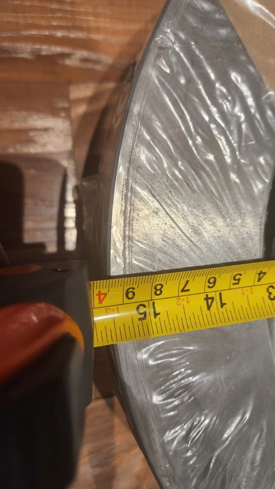 Rotor de freno trasero OEM Mopar 52013842AA para Dodge Ram 4500 5500 2008-2019 Foto 3 de 4