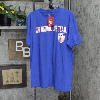 United States Soccer Federation USA Short Sleeve Slogan T-Shirt USSF269CT S-2XL