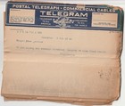 Antique Telegrams Requesting News and Sports Stories for Central Ohio Newspapers — photo 1