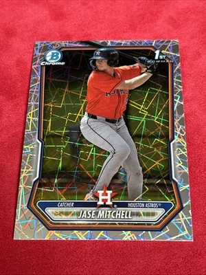 Jase Mitchell 1st - 2026 Bowman Laser Refactor HOUSTON ASTROS - #BCP-12