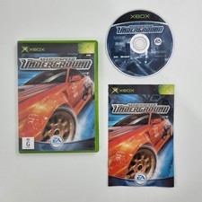 NEED FOR SPEED: UNDERGROUND Microsoft Xbox Racing Game COMPLETE & FREE SHIPPING product image