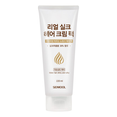 SIDMOOL Real Silk Hair Cream Pack 220mL