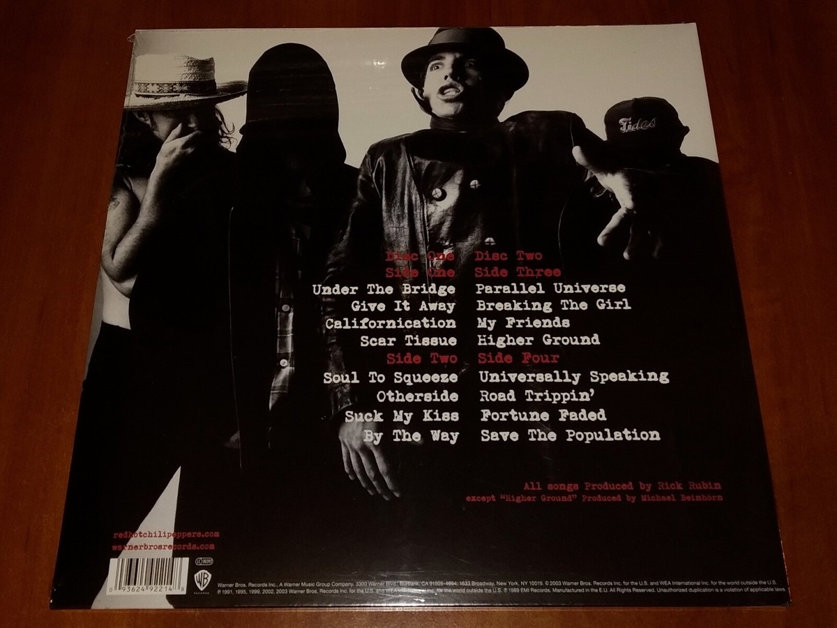 RED HOT CHILI PEPPERS GREATEST HITS レコード Red Hot Chili Peppers Greatest Hits [in-shrink] LP Vinyl