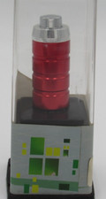 Autotecnica Red Automatic Shift Knob With Grooves 101637  New Old Stock