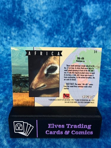 The World Famous San Diego Zoo Animals of the Wild SINGLE Non-Sport Trading card - Picture 64 of 194