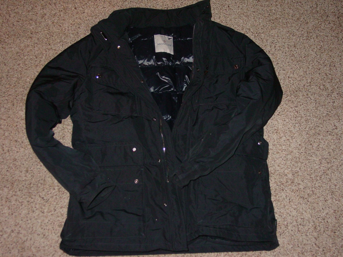 ジャケット MONCLER Woman Jacket Black K10981A00019597X6 999 Womens Moncler Black Down Jacket w/Hood! Size 5 (XXL) | eBay