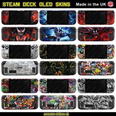 Skins für Valve Steam Deck OLED Wrap Aufkleber Grafik 028 - 036