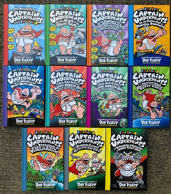 Captain Underpants 11冊セット　カラー版 Amazon.com: Captain Underpants Series - Complete 11 Book