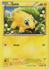 POKEMON CARD JOLTIK 33/98 NO 595 ATTACHING POKEMON TCG CCG