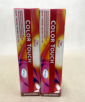 Wella Color Touch Multidimensional Rich Naturals Demi-Permanent Color 2 oz