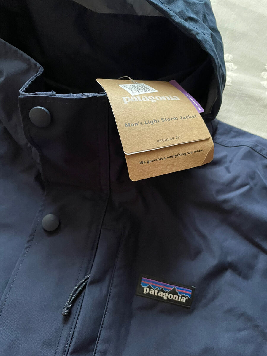 Patagonia Men's Light Storm Jacket Sz XXL Extra Large BlUE Patagonia Men's Light Storm Jacket Sz XXL Extra Large BlUE