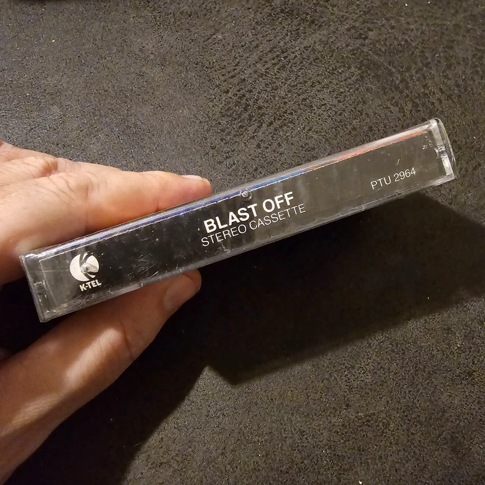 Sealed K-Tel Blast Off Cassette – 80s Compilation Flock of Seagulls Van Halen - Image 2 of 4