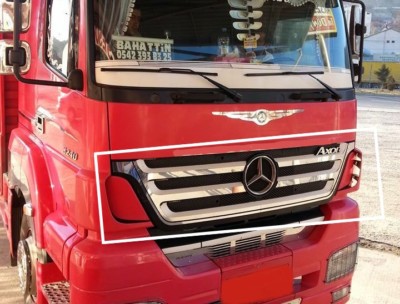 Mercedes Axor MP1 Radiator Grille Outside Super Polished Stainless Steel 4 Pcs