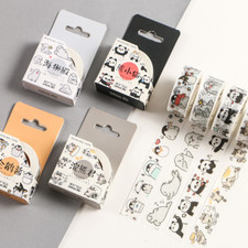 Cute Cat Washi Tape Cartoon Animals Paper Masking Tape Scrapbooking Supplies