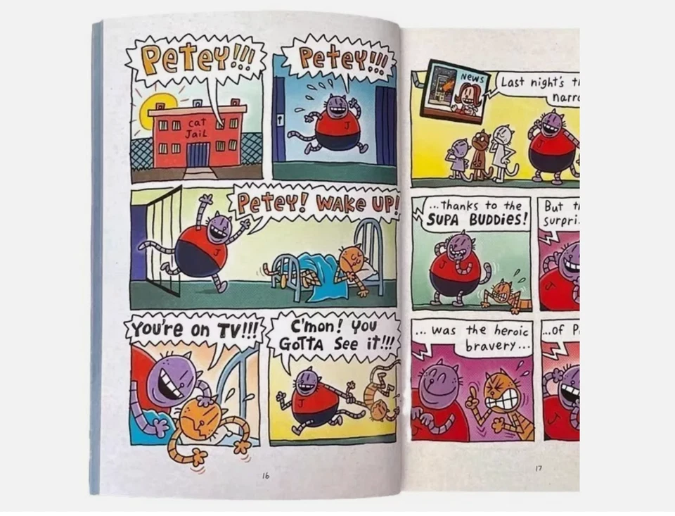 Dog Man Comics Series Collection 18 Books Set Hardcover Book Cat Kid Dogman Gift - image 3 of 4