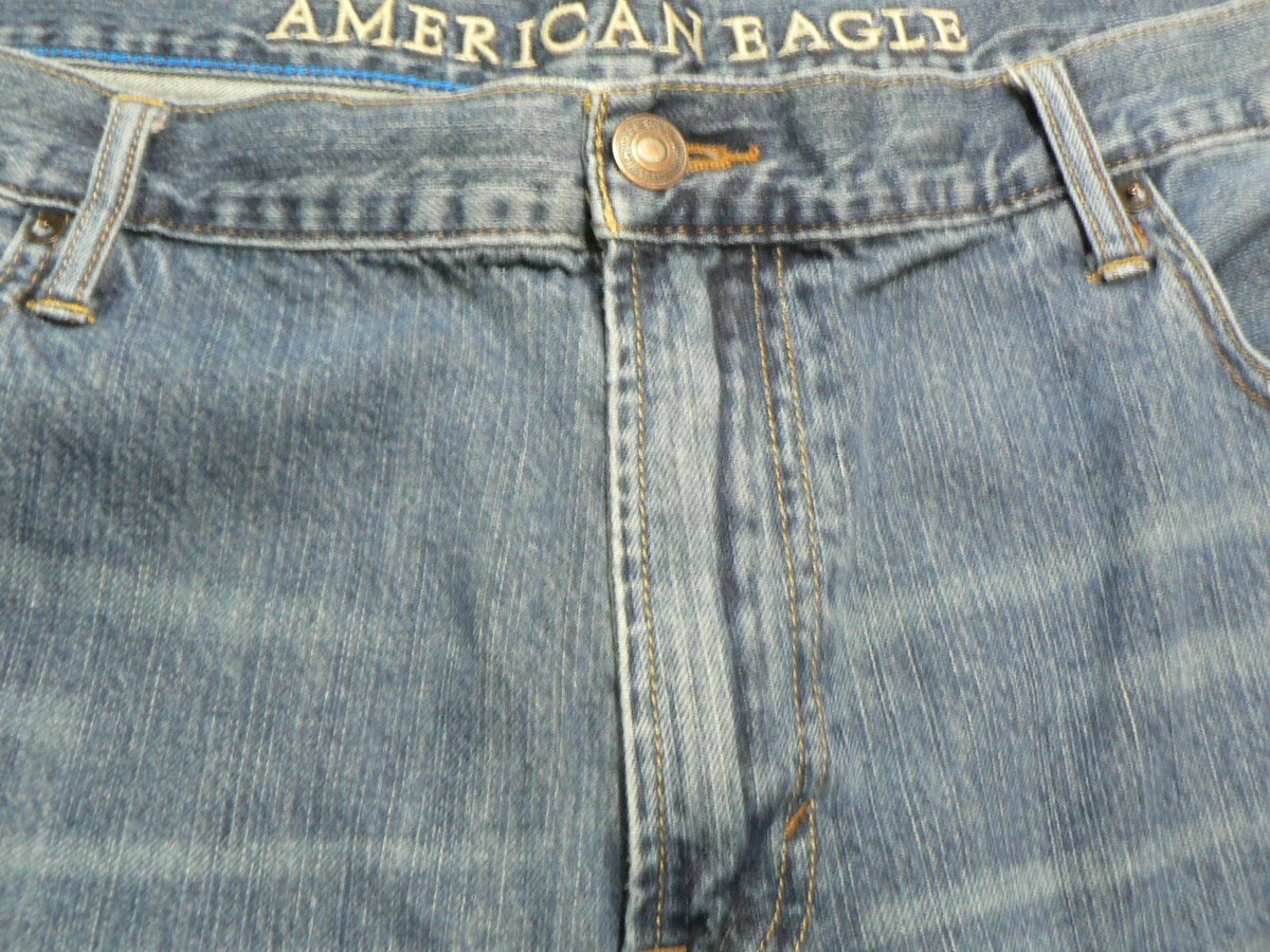 x AMERICAN EAGLE BOOTCUT MEN 44 (45x31.5) JEANS-13.5