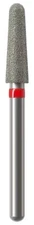 House Brand 856-025F FG Round End Taper Fine Red 2.5mm Diamond Burs 5/Pk D2N