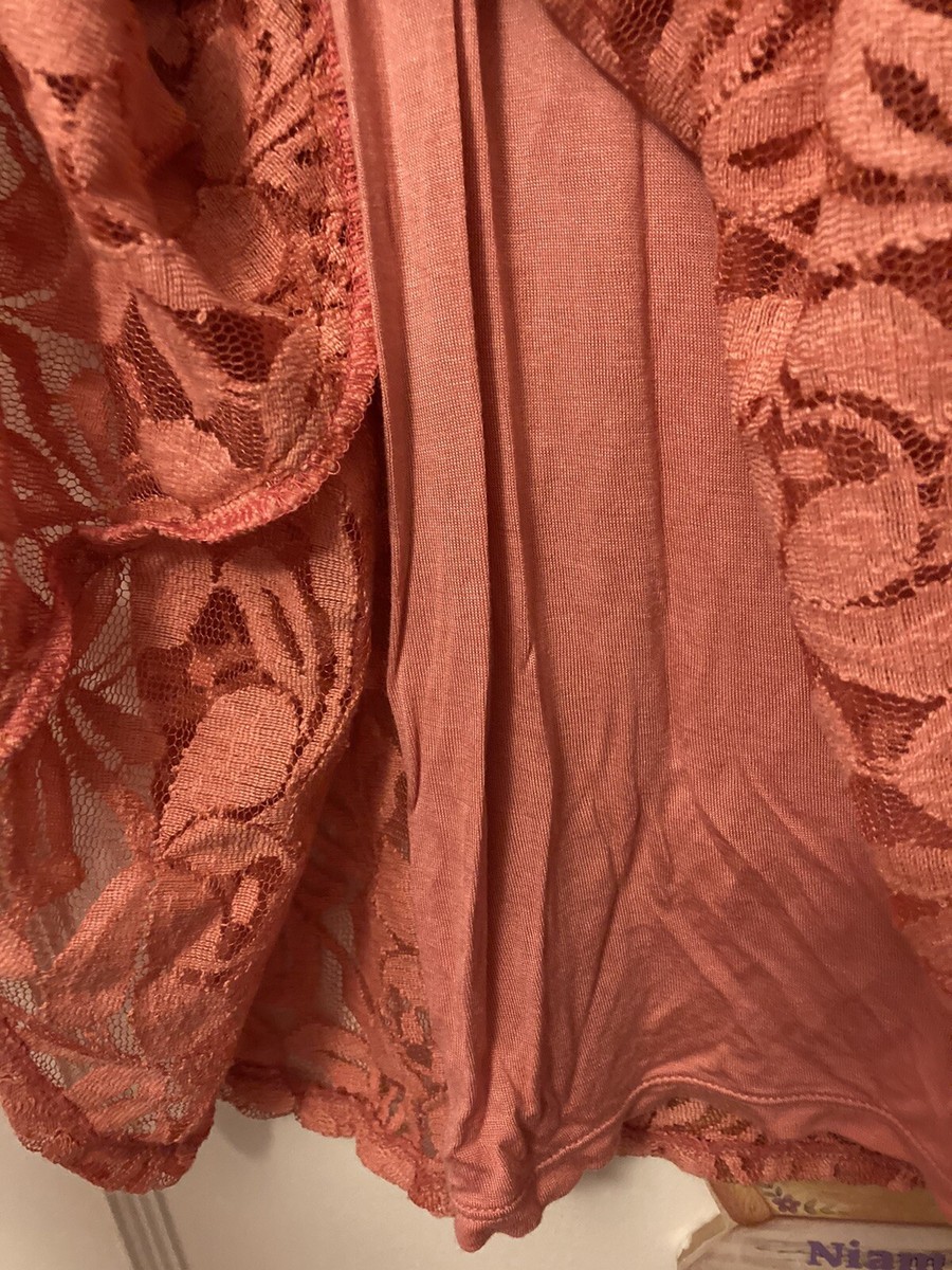 Free People coral pink floral lace dress XS | eBay Free People coral pink floral lace dress XS | eBay