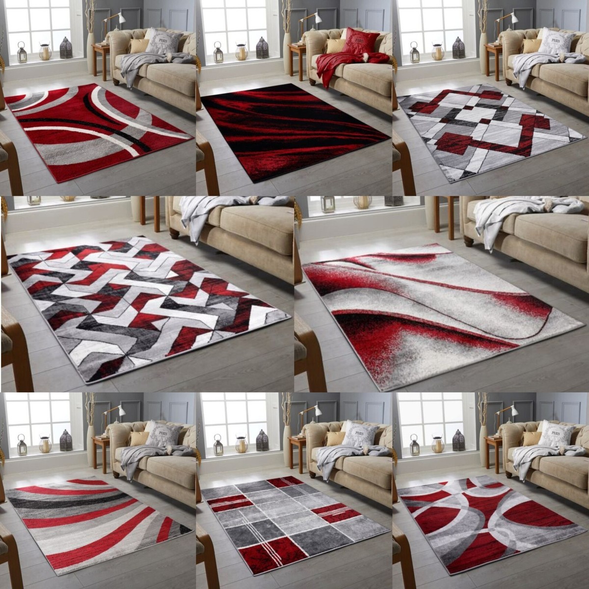 Grey And Red Bedroom VOX CONCEPT JUGENDZIMMER 2türig