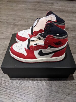 Toddler Size 10c Nike Jordan Retro High OG TD Chicago Lost Found  FD1413612