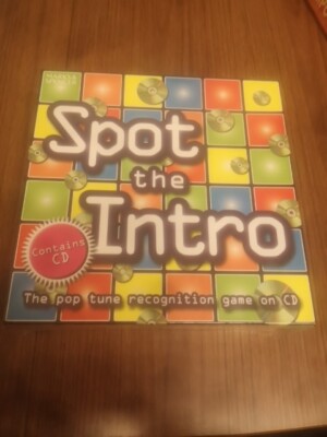 M&S Spot the Intro CD Spiel Pop Genre Marke - Cheatwell Games - Neu & Sealed 