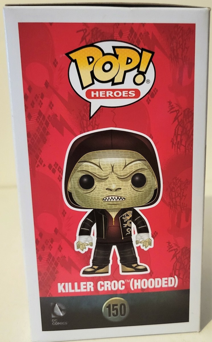 FunkoPop！150 KILER CROC hooded Funko Suicide Squad POP Heroes Killer Croc Hooded Exclusive