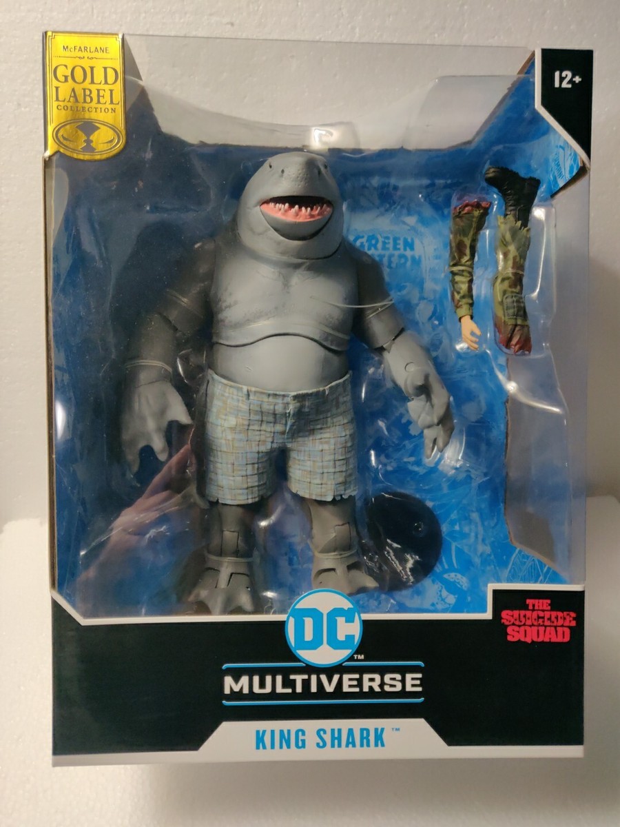 DC MULTIVERSE KING SHARK ナナウエ キングシャーク DC Multiverse King Shark (Gold Label - The Suicide Squad)