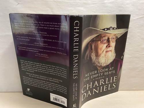 Never Look at the Empty Seats A Memoir Charlie Daniels SIGNED AUTOGRAPH HB Gift - Picture 4 of 24