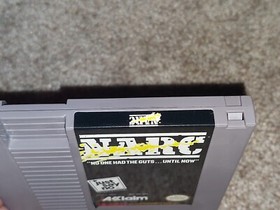 NARC NES, 1990 w/ Manual & Official Plastic Case - Tested/Working - Great Shape!
