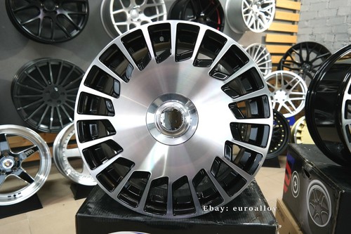 4 x 19 Inch 5x112 Maybach Estilo Negro Pulido Ruedas: Apto Para Mercedes-Benz - Imagen 12 de 12