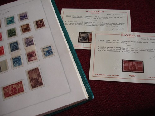 ITALIA Collezione dal 1945 a 1957 + Posta Aerea + Expr. Integri in Foto ** SPL