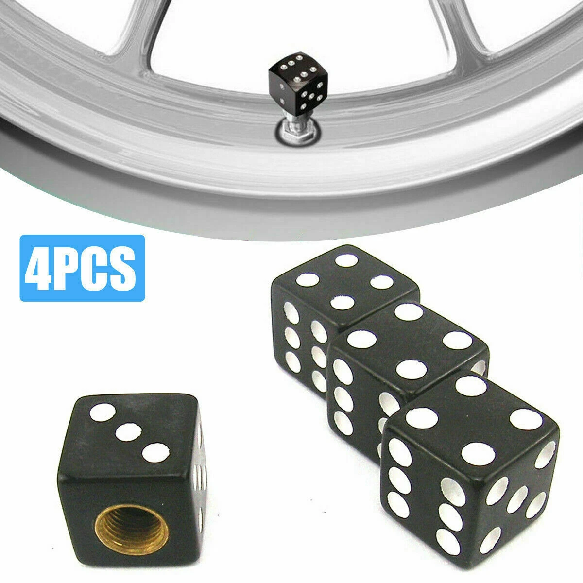 Dice on sale wheel caps