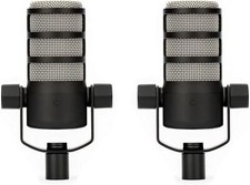 Rode PodMic Dynamic Podcasting Microphone Pair 