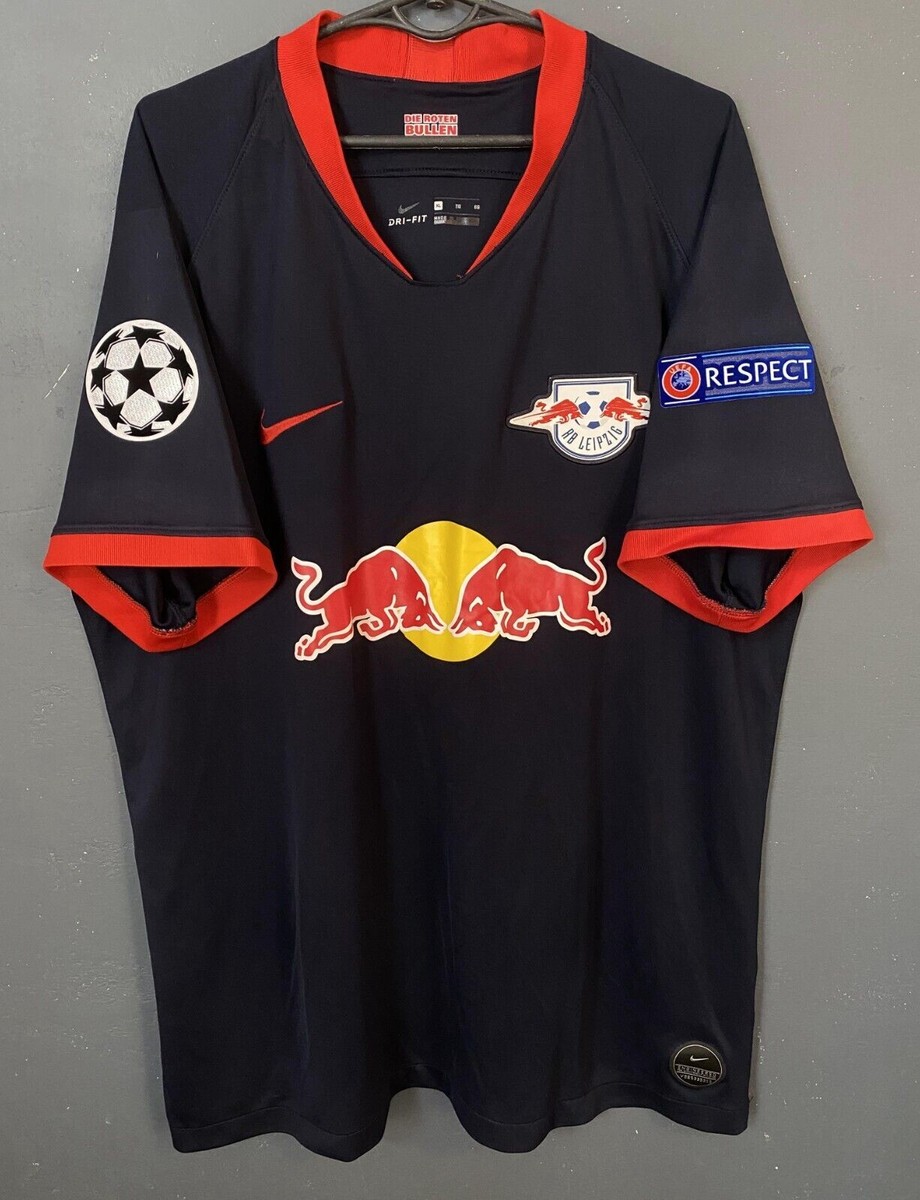MEN'S FC RED BULL LEIPZIG 2019/2020 UEFA SOCCER FOOTBALL SHIRT
