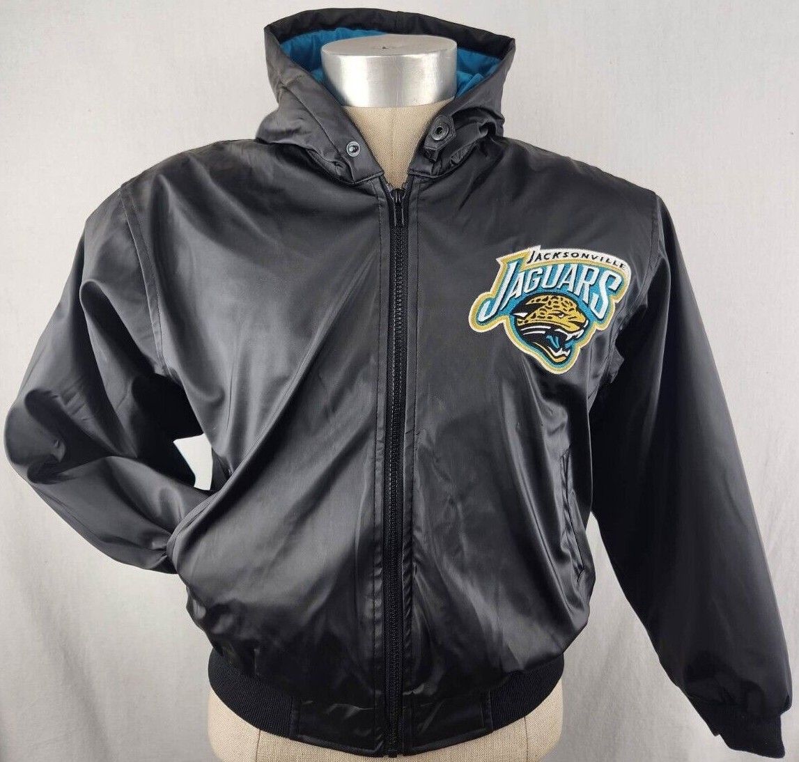 NFL Jacksonville Jaguars ヴィンテージ　革ジャン Jacksonville Jaguars NFL Vintage Youth Rain Resistant Coat | eBay