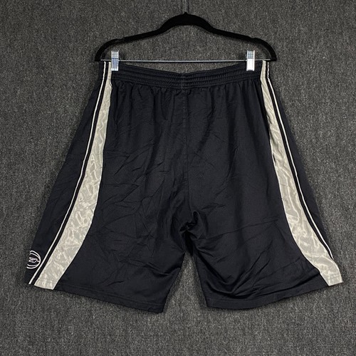 Reebok Mens Size Medium Active Shorts Black Activewear Basketball Training Logo - Picture 7 of 10