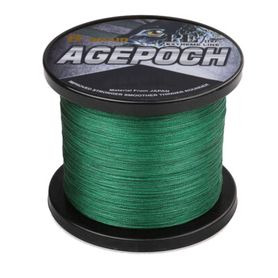 Filo Intrecciato Agepoch 8 Fili Dyneema – 100m-1000m, 10LB-100LB, Per Pesca In Mare/dolce, Nuovo