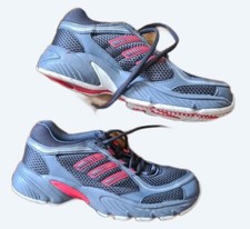 baskets adidas femme 36 gris anthracite et rouge en bon état style sneakers 