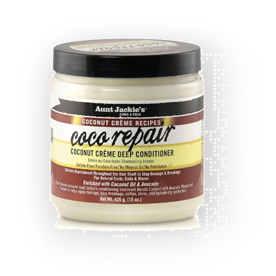 Aunt Jackie's Coco Repair Coconut Creme Deep Conditioner 426g