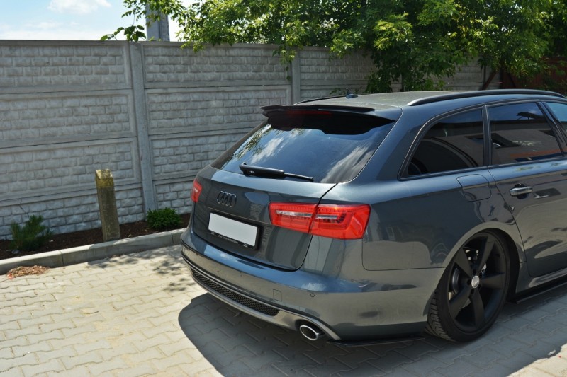Front Diffusor Audi A6 RS6 Look C7 Gloss Black | Shop  Audi  A6 / S6 / RS6  A6  C7 [2011