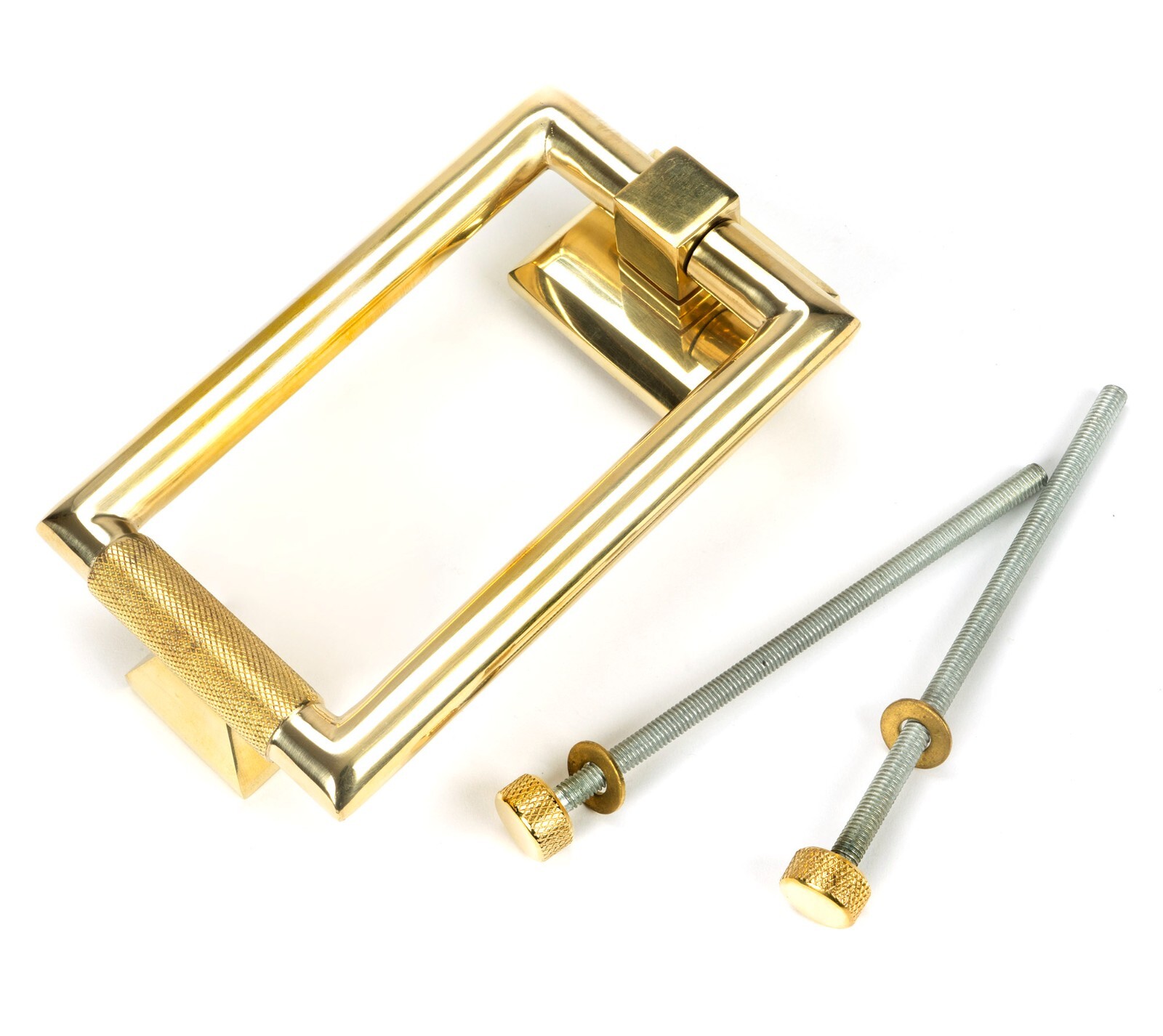 From The Anvil 50820 Polished Brass Brompton Door Knocker