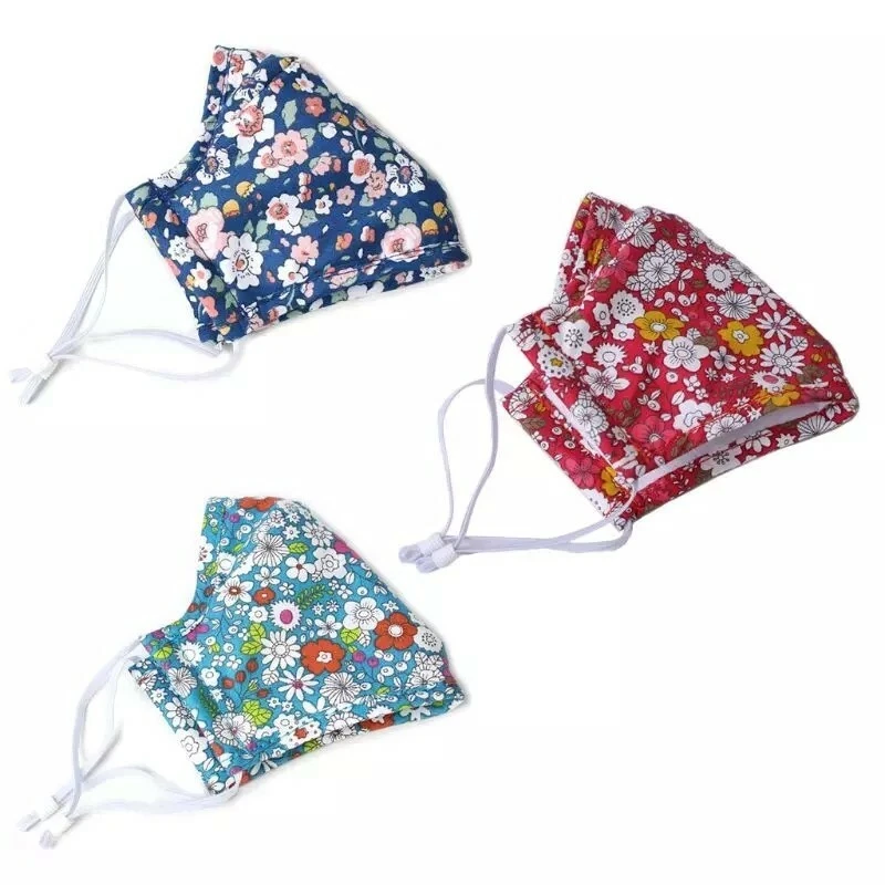 Face Mask Washable Adjustable Adult Mouth Covering Face Mask & Lanyard - Image 2 of 4