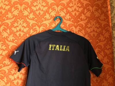 Italy (Italia) Football Shirt Training jersey Puma rare S mens | eBay