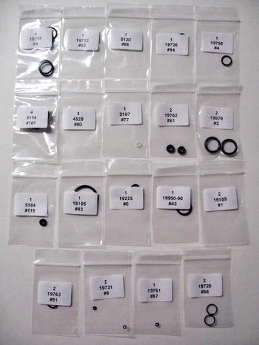 FX Impact M4 O-Ring Kit / R&S 2-25FXIM4 / Less Bottle & Barrel Kit / See Below