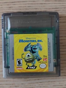 Nintendo Game Boy Color Clear Purple /W Game & Carry Case Good Condition Tested