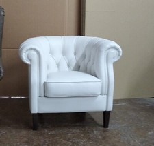 POLTRONA  CHESTER  IN VERA  PELLE   FIORE DISPONIBILE  IN  VARI  COLORI